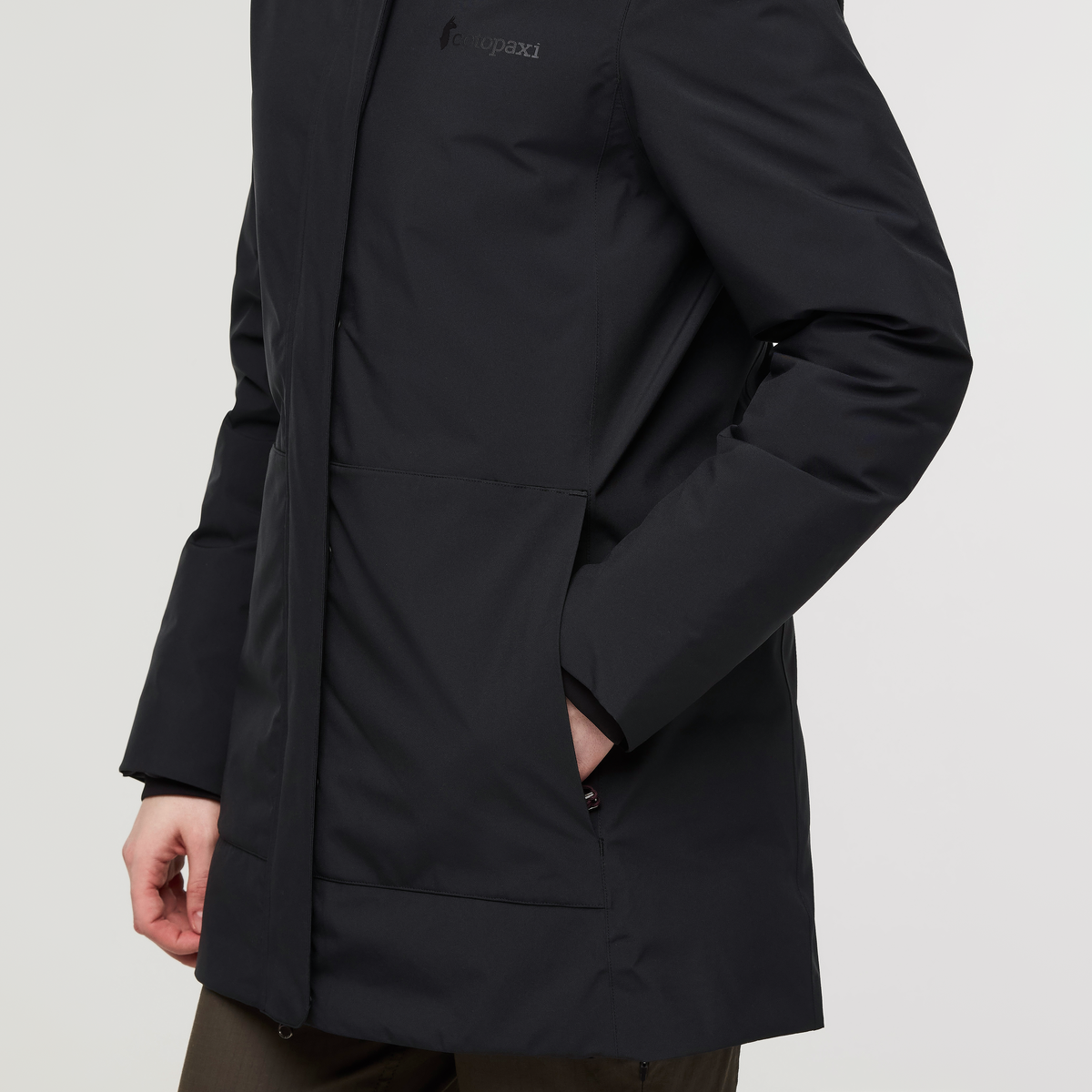 Calidez Down Parka - Women's, Cotopaxi Black, Model Kathleen