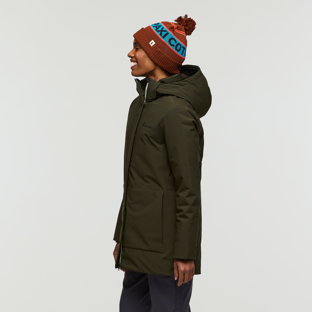 Calidez Down Parka - Women's, Woods, Model Sydney