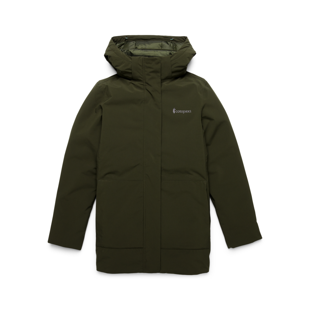 Calidez Down Parka - Women's, Woods, Model Sydney