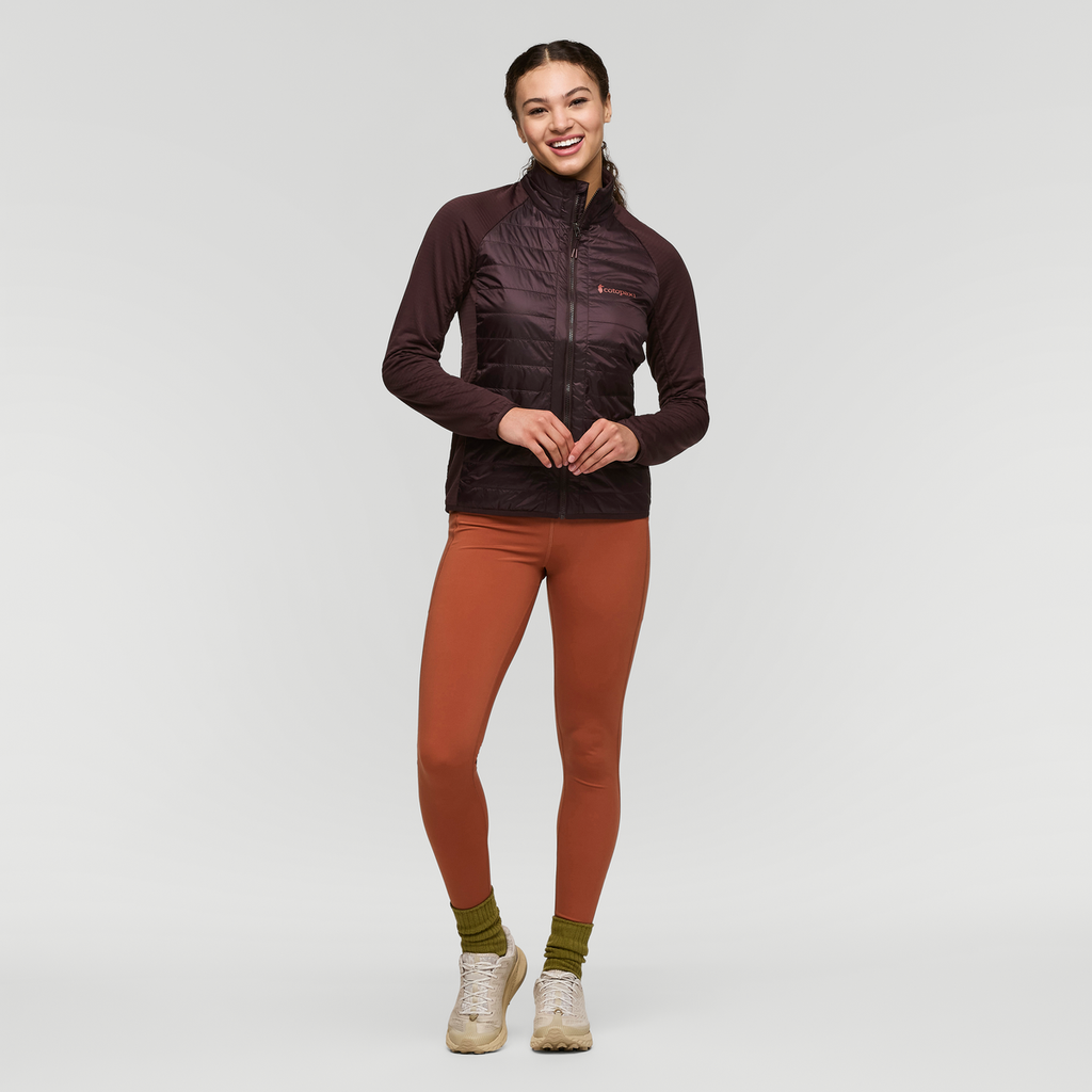 Capa Hybrid Insulated Jacket - Women's, Coffee, Model London