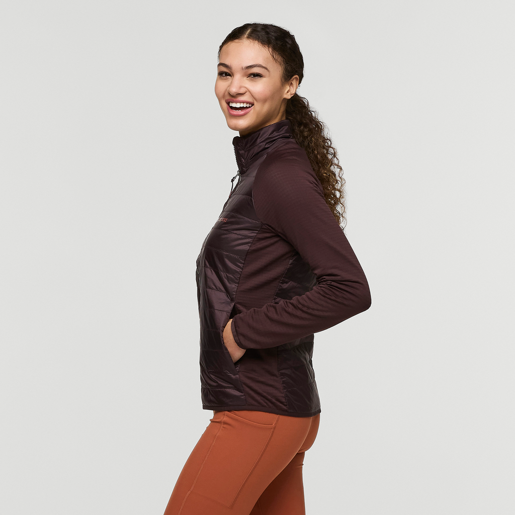 Capa Hybrid Insulated Jacket - Women's, Coffee, Model London