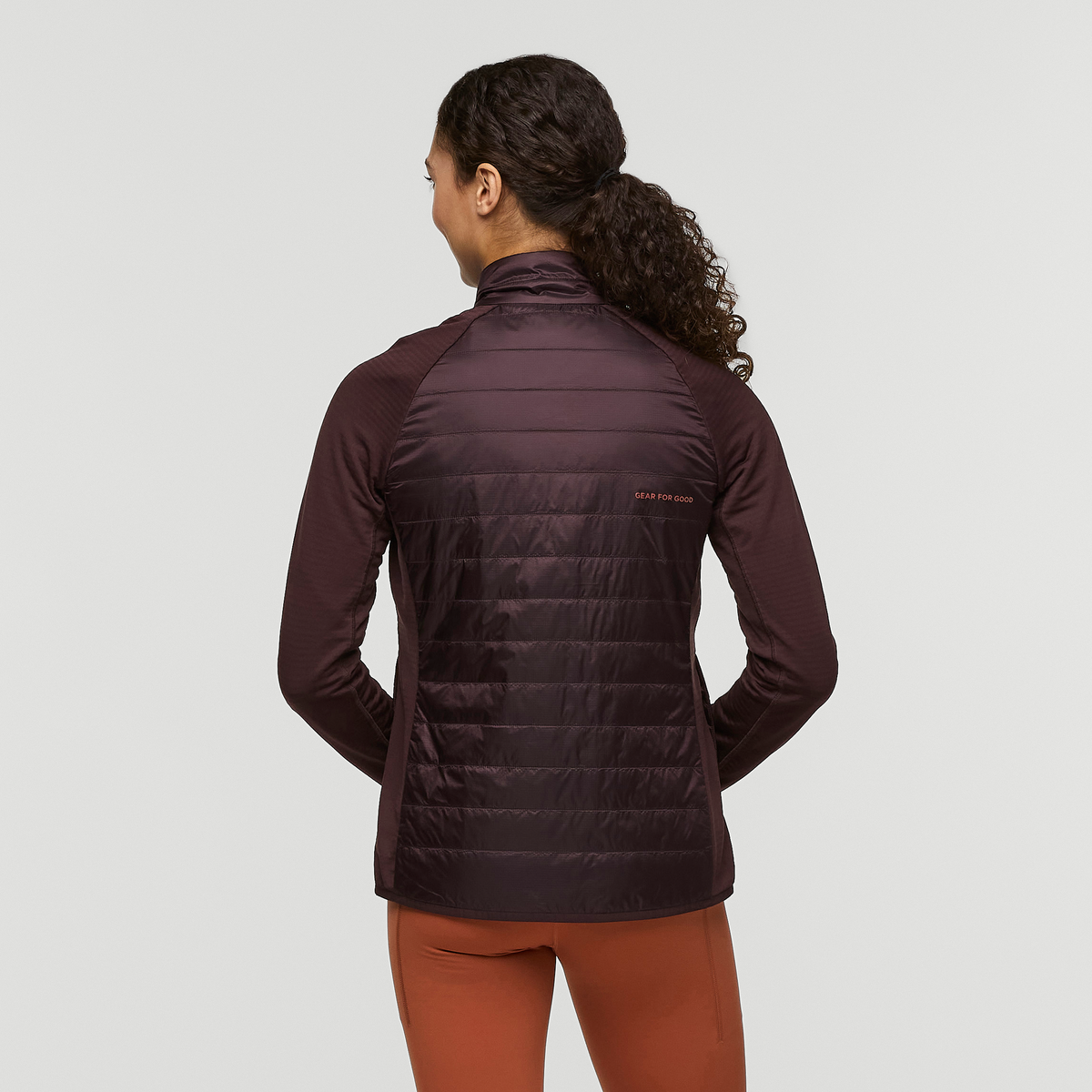 Capa Hybrid Insulated Jacket - Women's, Coffee, Model London