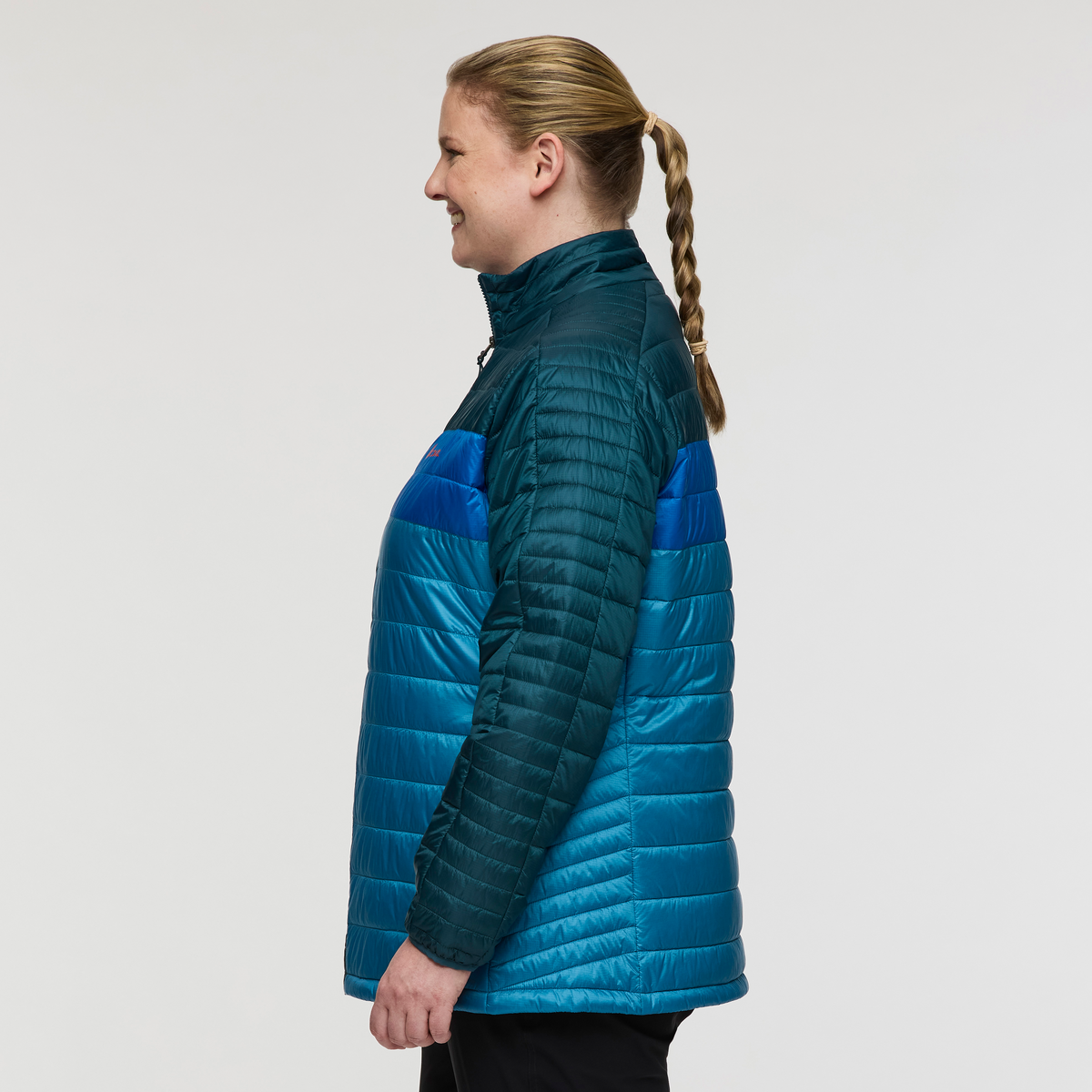 Capa Insulated Jacket - Women's, Abyss/Lake, Model Nicole