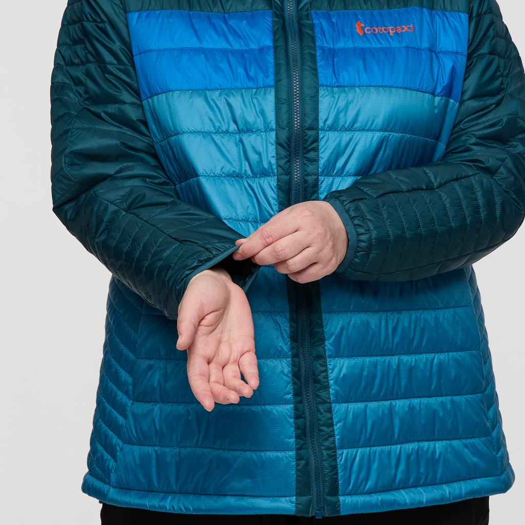 Capa Insulated Jacket - Women's, Abyss/Lake, Model Nicole