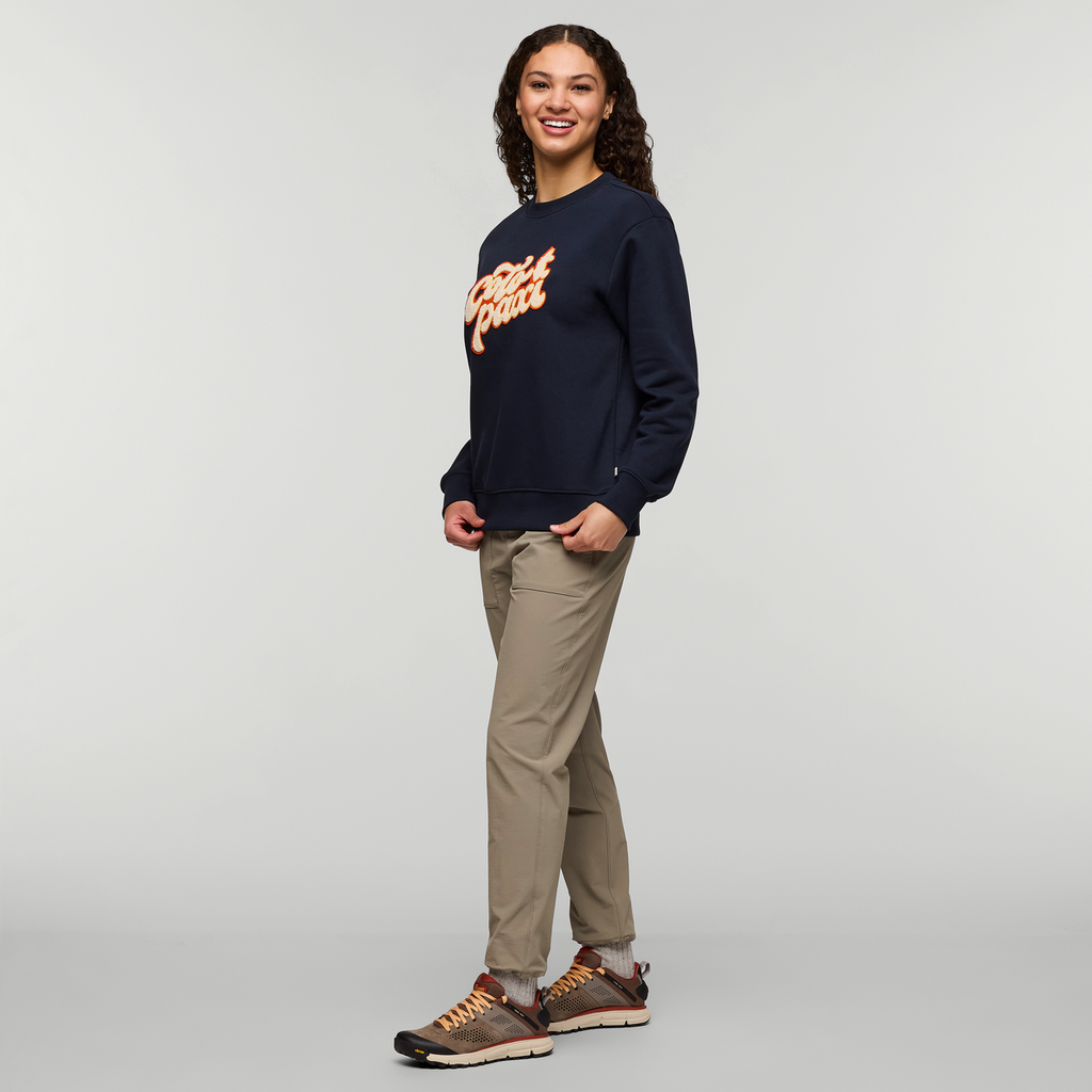 Coto-Patch Crew Sweatshirt - Women's, Carbon, Model London