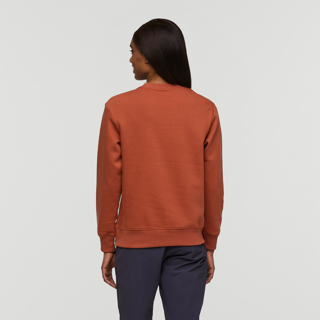 Coto-Patch Crew Sweatshirt - Women's, Faded Brick, Model Sydney