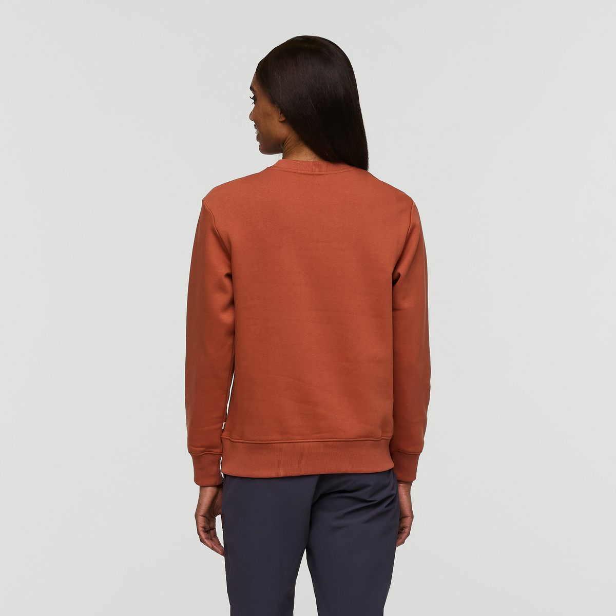 Coto-Patch Crew Sweatshirt - Women's, Faded Brick, Model Sydney