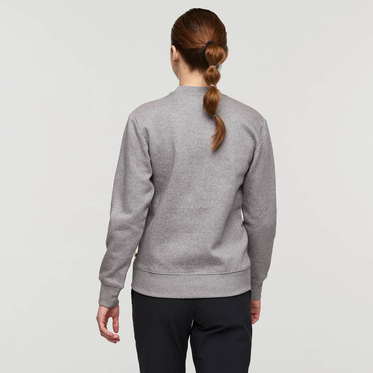 Coto-Patch Crew Sweatshirt - Women's, Heather Grey, Model Kathleen