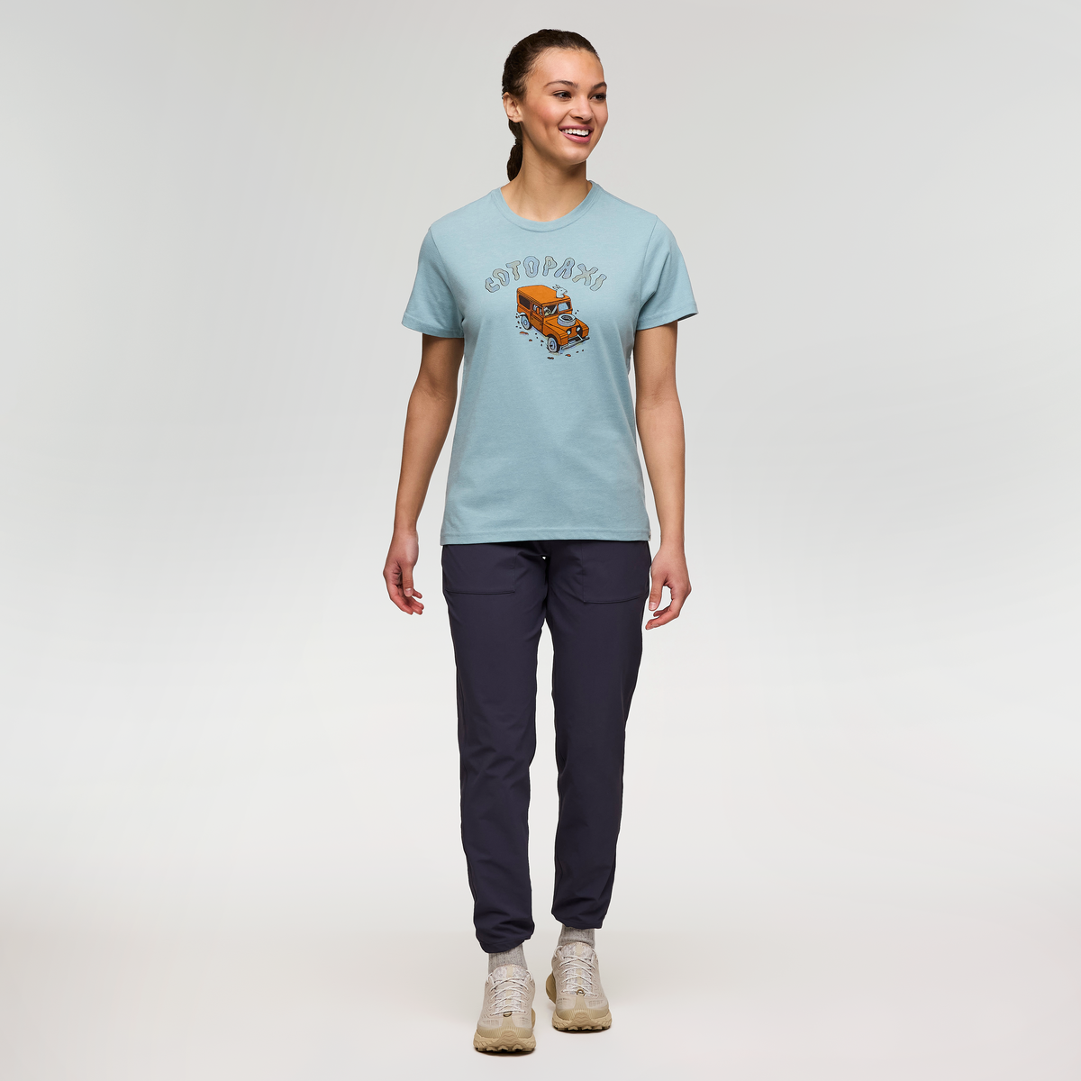 Coto-Pilot T-Shirt - Women's, Sea Spray, Model London