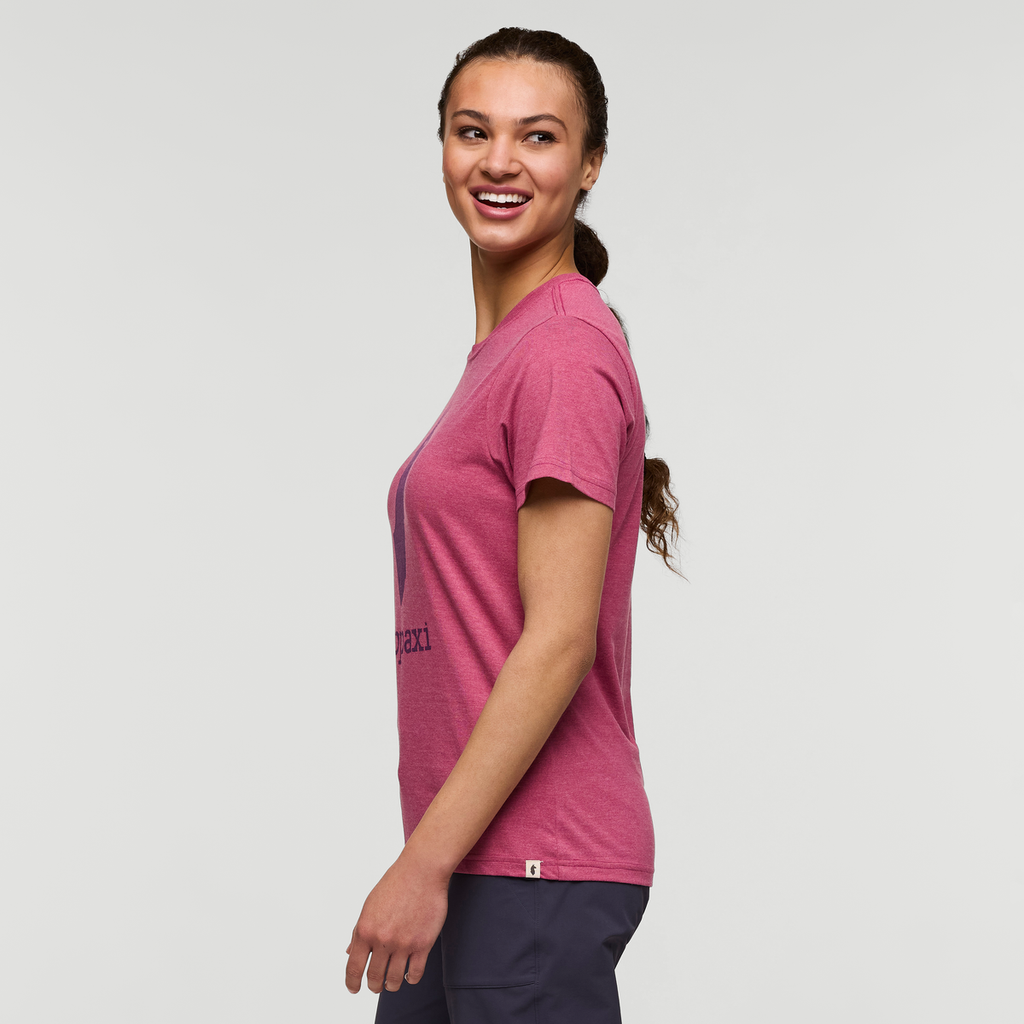 Cotopaxi Llama T-Shirt - Women's, Sangria, Model London