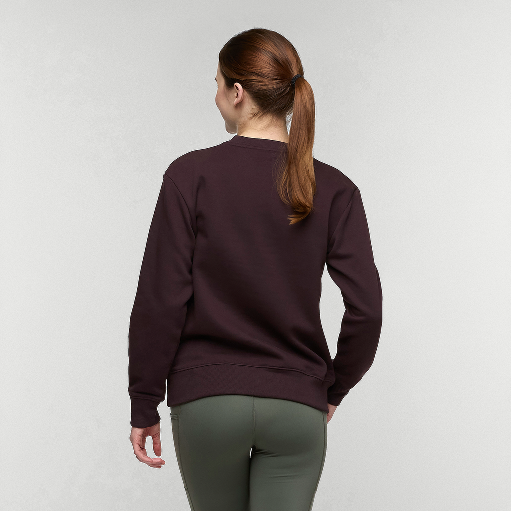 Do Good Crew Sweatshirt - Women's, Coffee, Model Kathleen