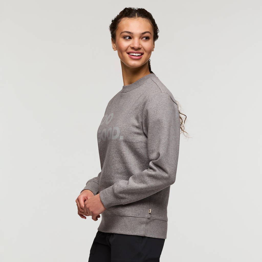 Do Good Crew Sweatshirt - Women's, Heather Grey, Model London