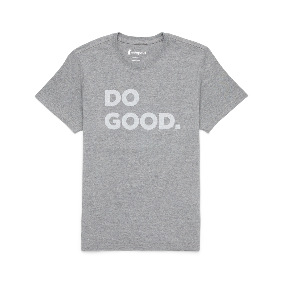 Do Good T-Shirt - Women's, Heather Grey, Detail
