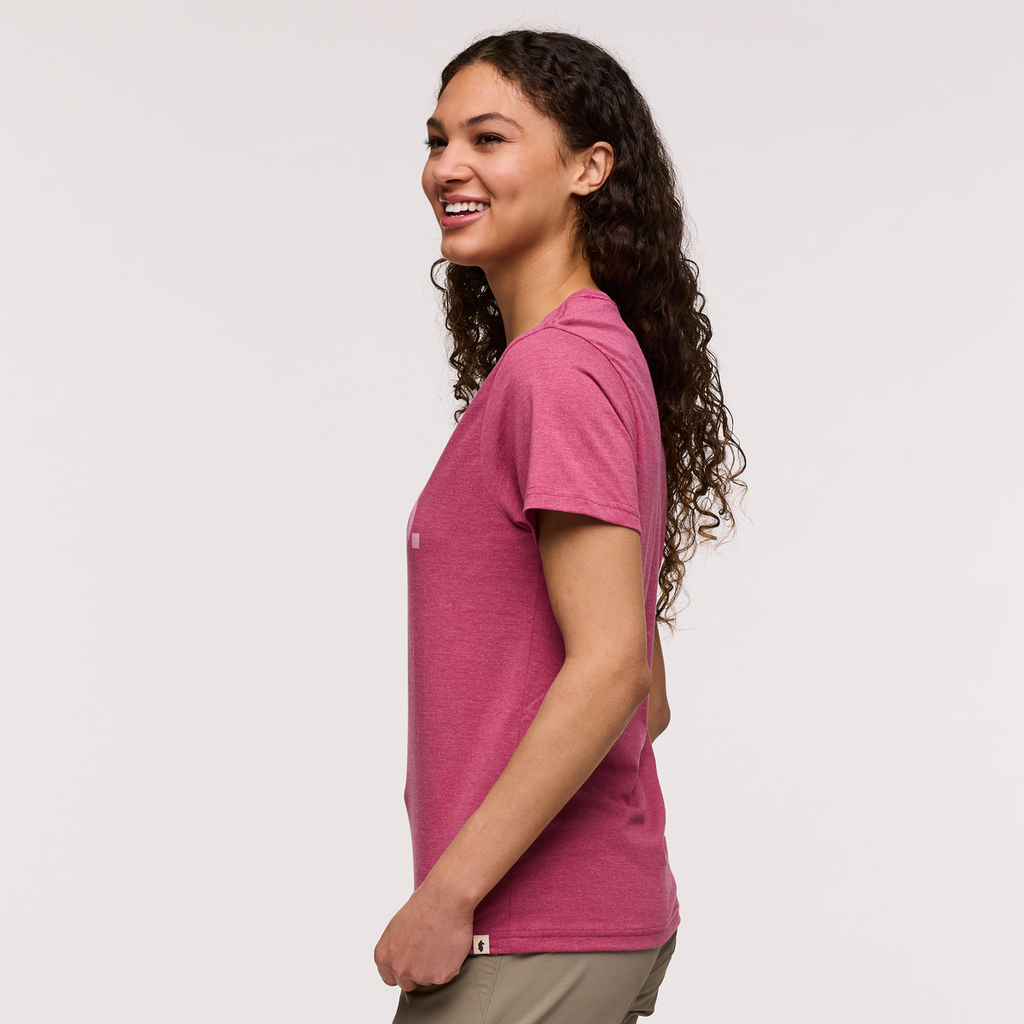 Do Good T-Shirt - Women's, Sangria, Model London