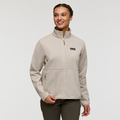 Envo Fleece Full-Zip Jacket - Women's, Heather Cream, Model London