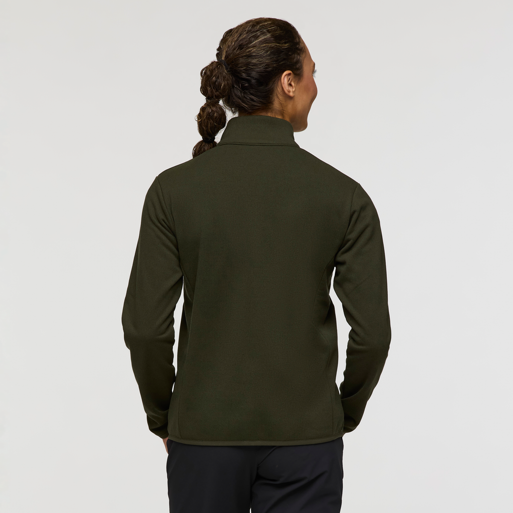Envo Fleece Full-Zip Jacket - Women's, Heather Woods, Model London