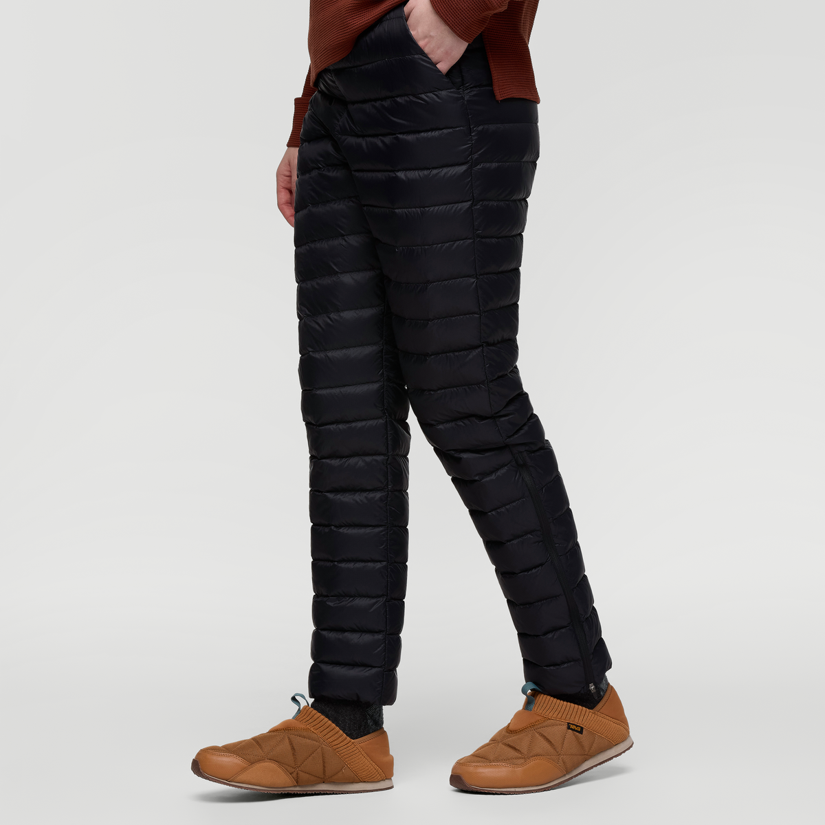 Fuego Down Pant - Women's, Cotopaxi Black, Model Kathleen