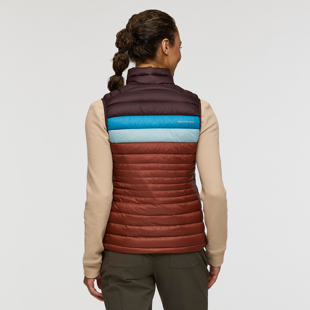 Fuego Down Vest - Women's, Coffee/Rusty, Model London