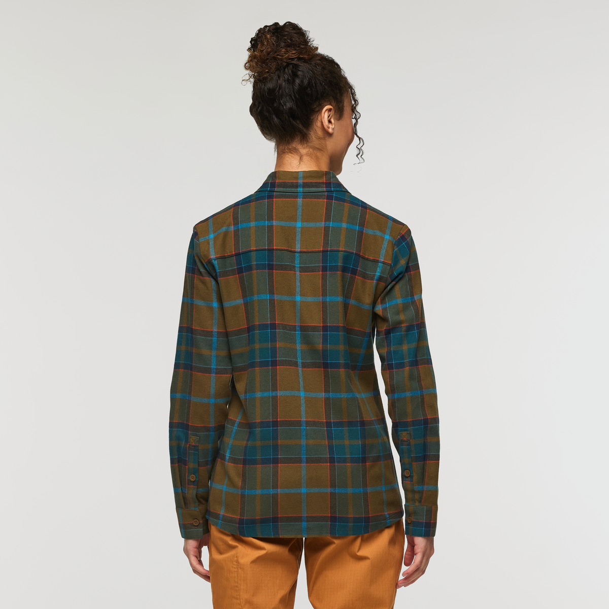 Quedo Flannel Shirt - Women's, Live Oak Plaid, Model London