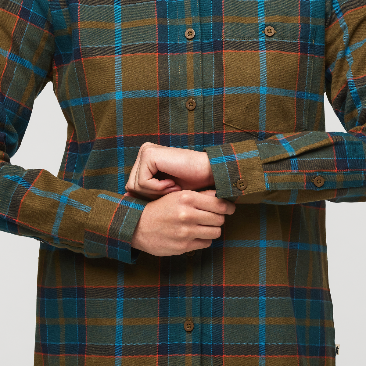 Quedo Flannel Shirt - Women's, Live Oak Plaid, Model London