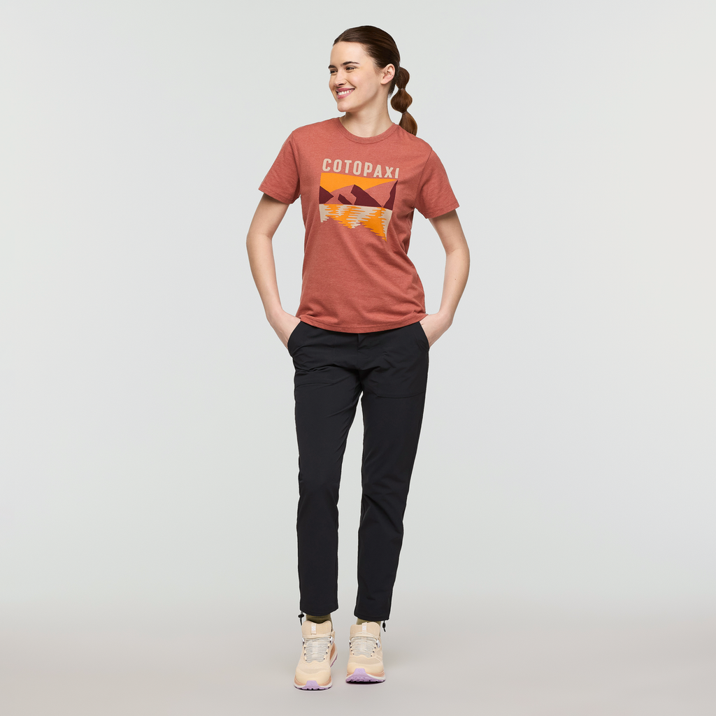 Reflections T-Shirt - Women's, Faded Brick, Model Kathleen