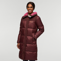 Solazo Down Parka - Women's, Chestnut, Model Sydney