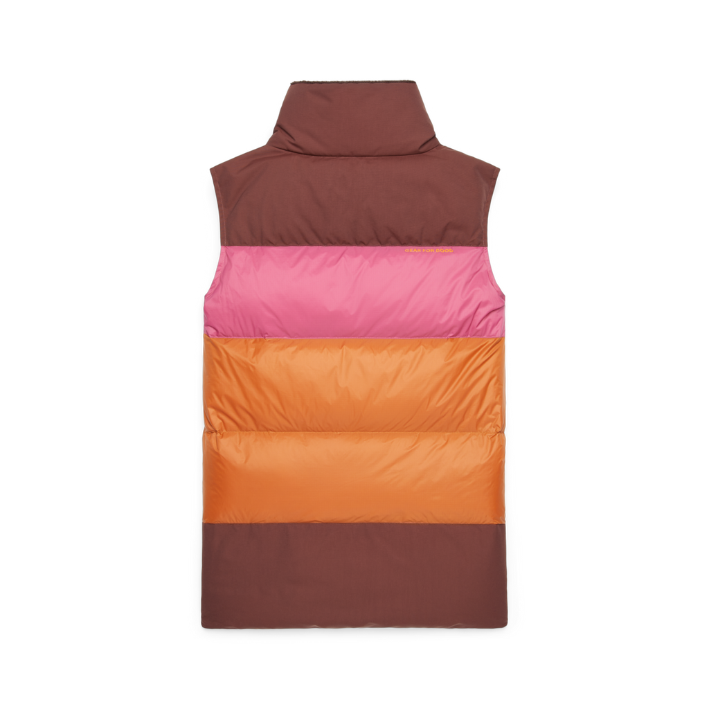 Solazo Down Vest - Women's, Chestnut/Sangria, Detail
