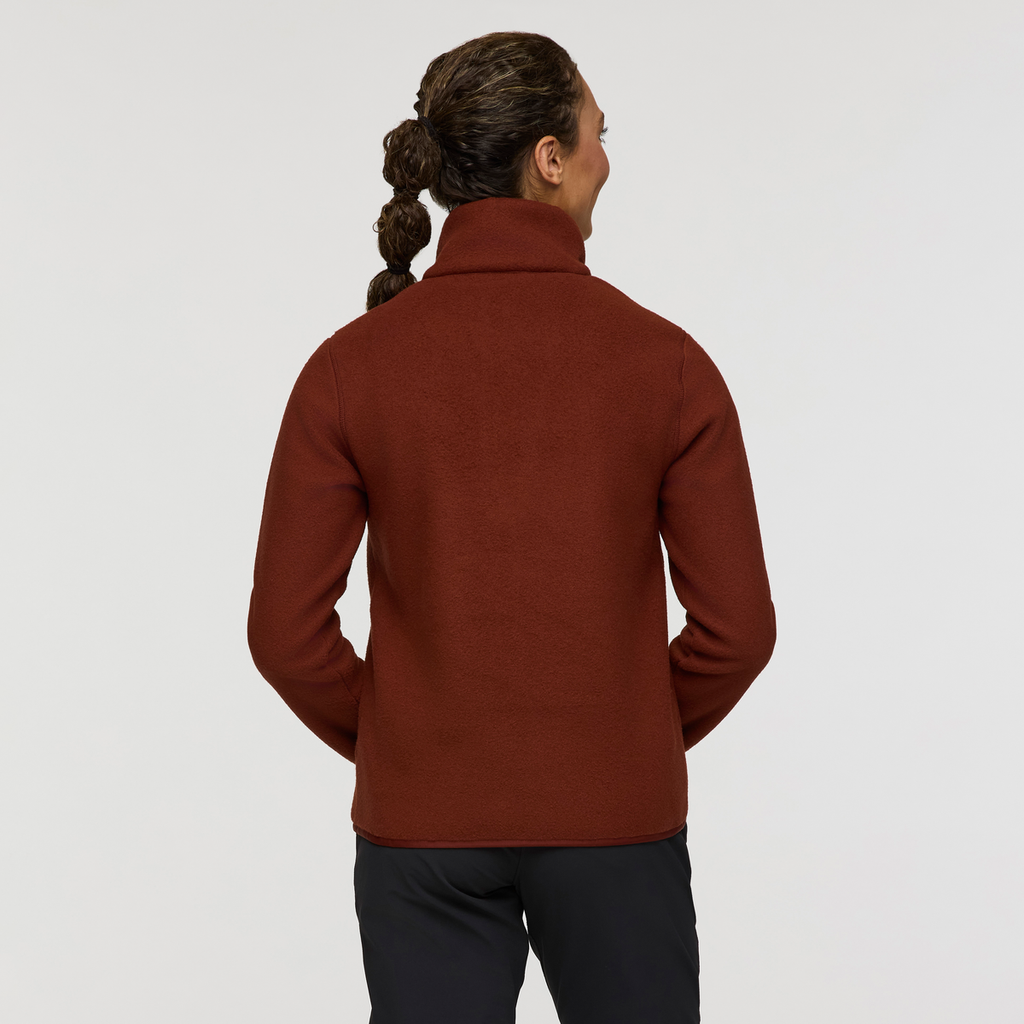 Teca Fleece Full-Zip Jacket - Women's, Copper Coast, Model London