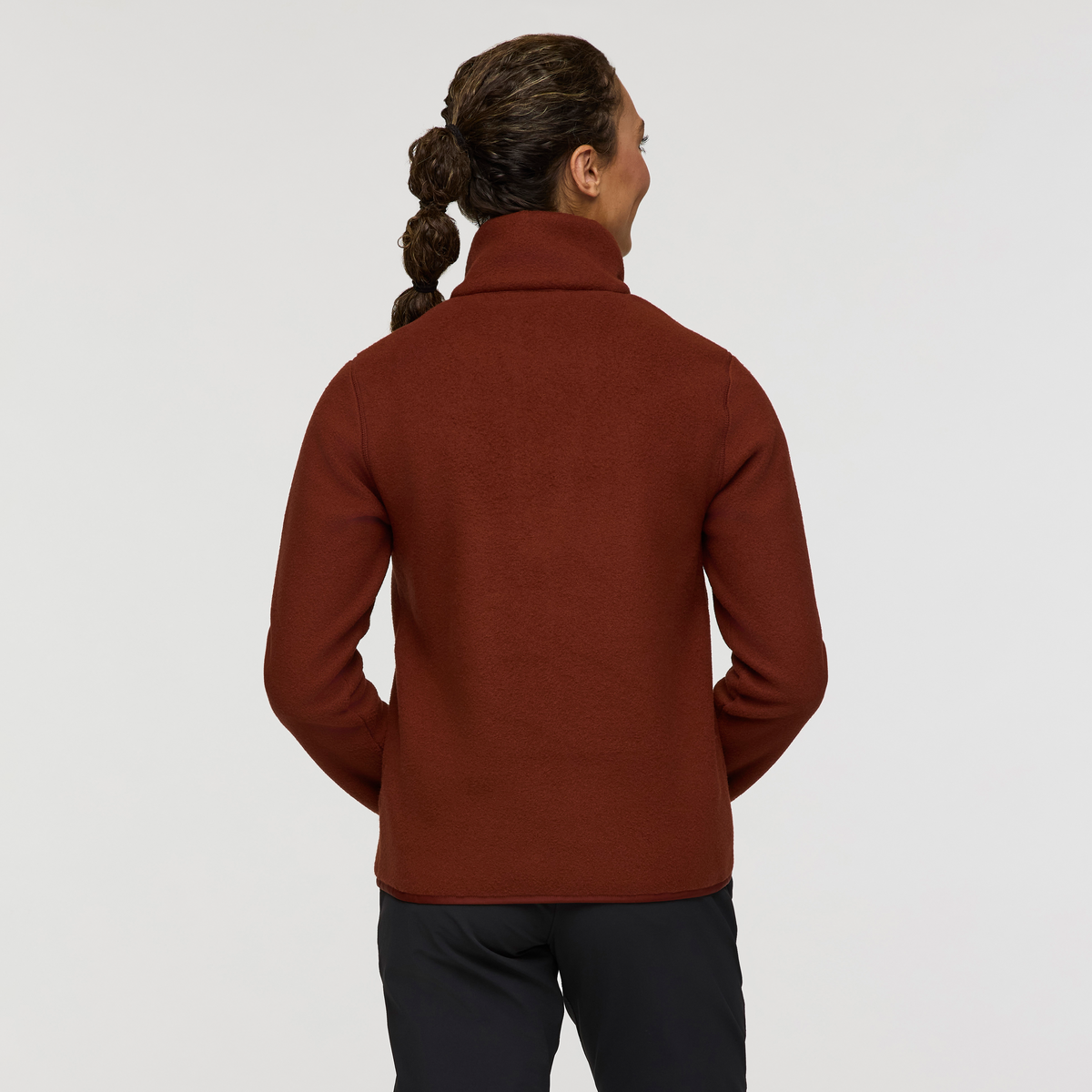 Teca Fleece Full-Zip Jacket - Women's, Copper Coast, Model London