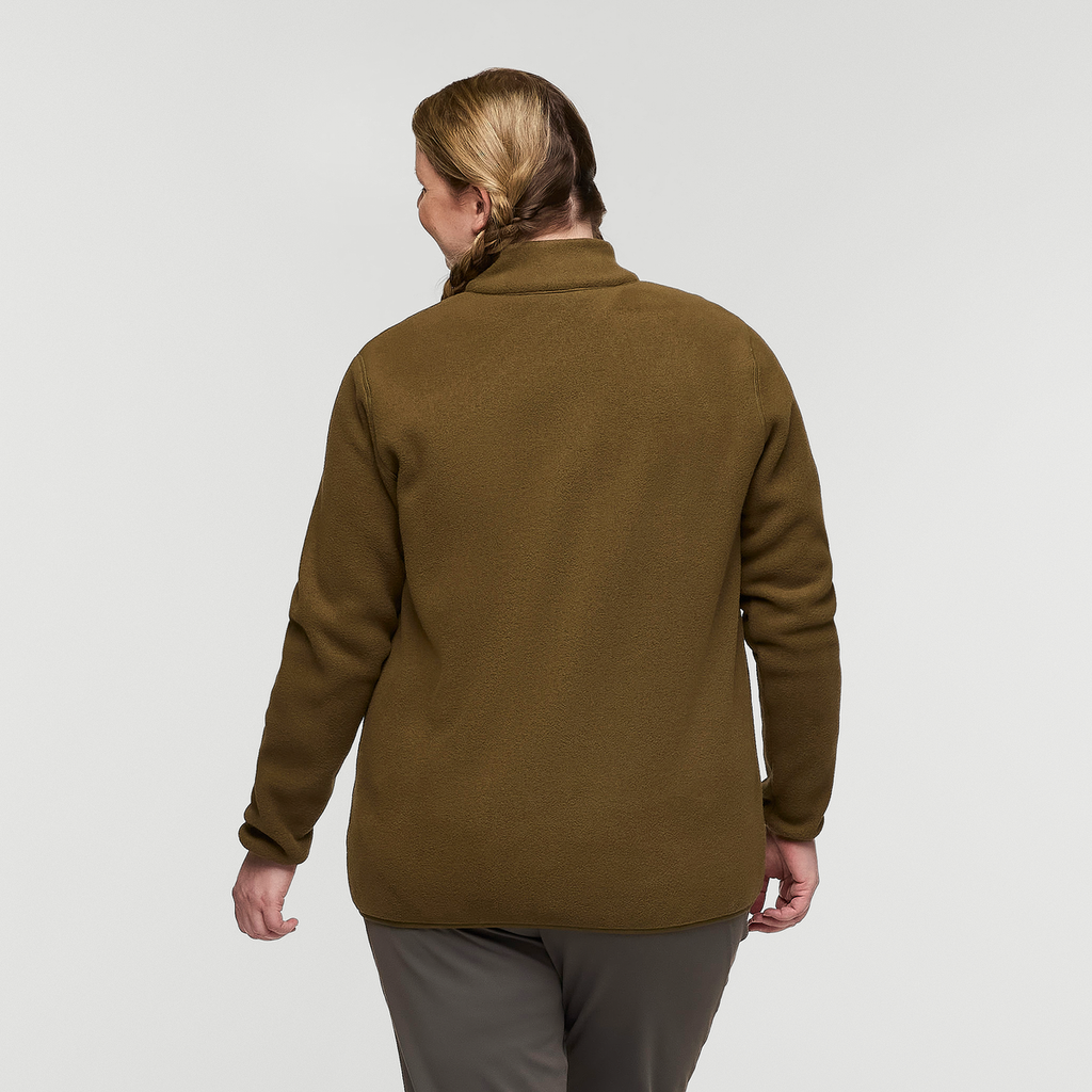 Teca Fleece Full-Zip Jacket - Women's, Footprints, Model Nicole