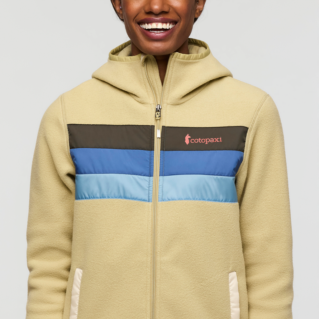 Teca Fleece Hooded Full-Zip Jacket - Women's, A La Playa, Model Sydney