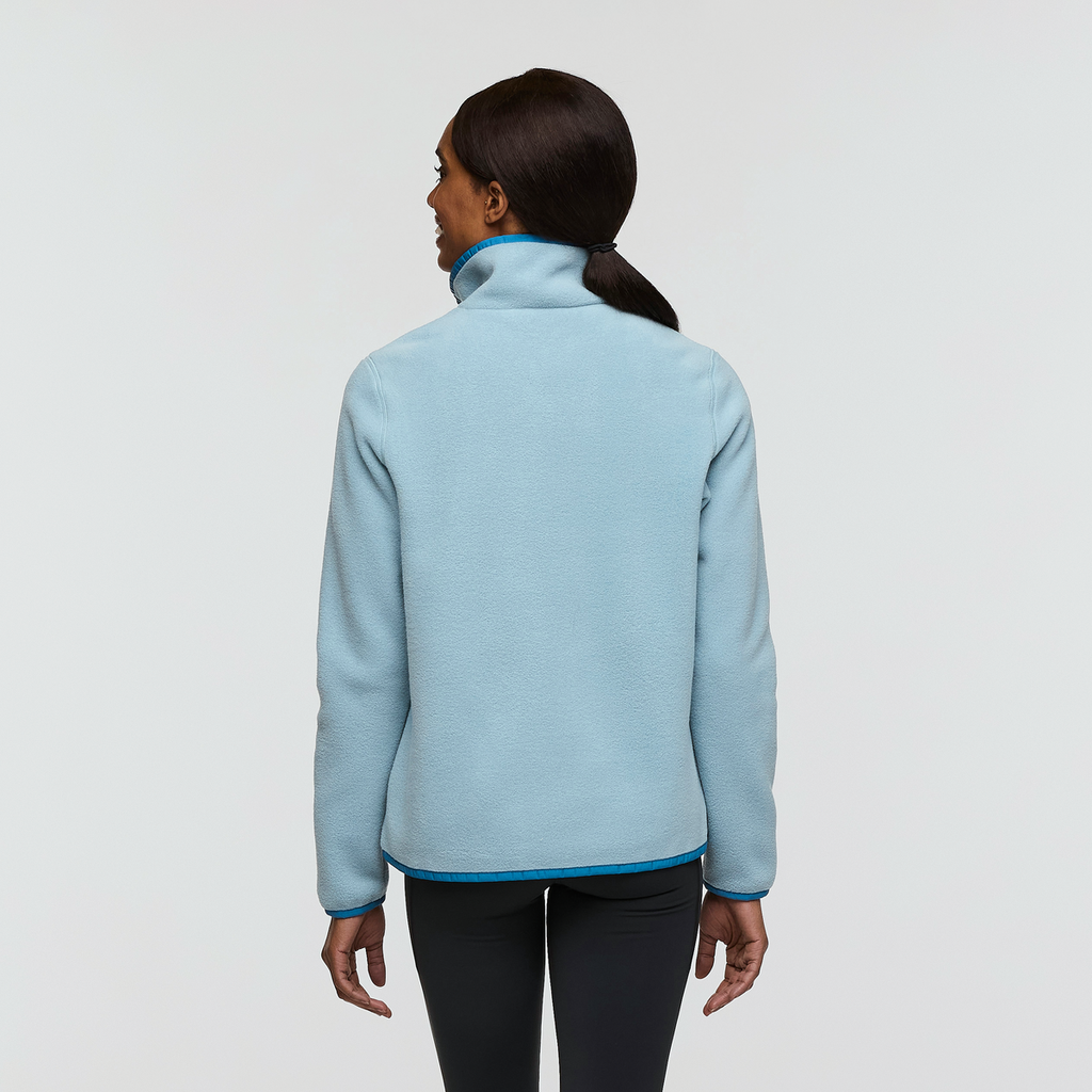 Teca Fleece Pullover - Women's, Whale Song, Model Sydney