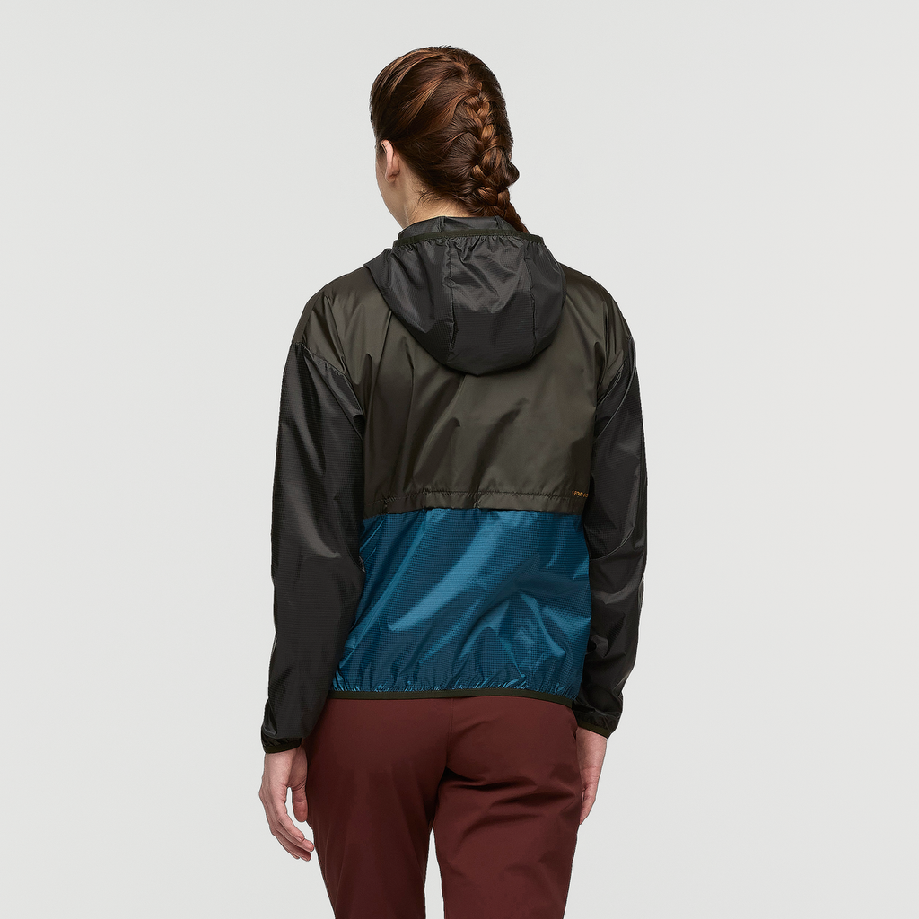 Teca Half-Zip Windbreaker - Women's, Tree Frog, Model Kathleen