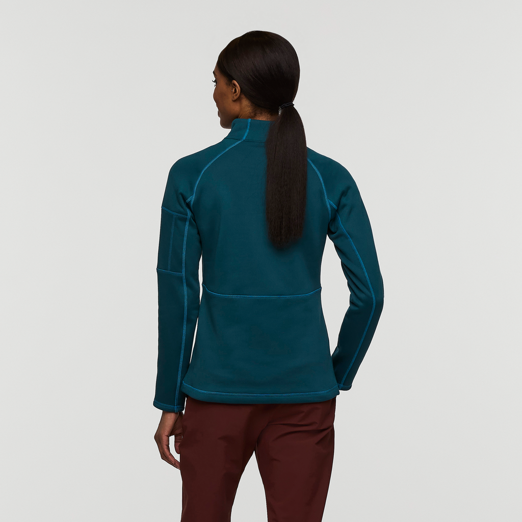 Tempa Fleece Half-Zip Pullover - Women's, Abyss, Model Sydney