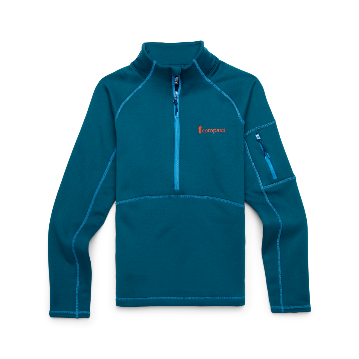 Tempa Fleece Half-Zip Pullover - Women's, Abyss, Model Sydney
