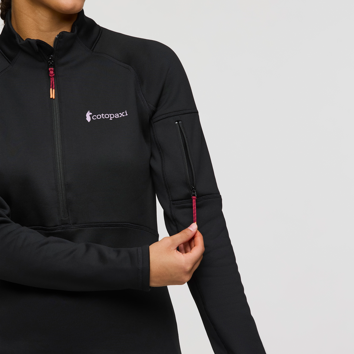 Tempa Fleece Half-Zip Pullover - Women's, Cotopaxi Black, Model London