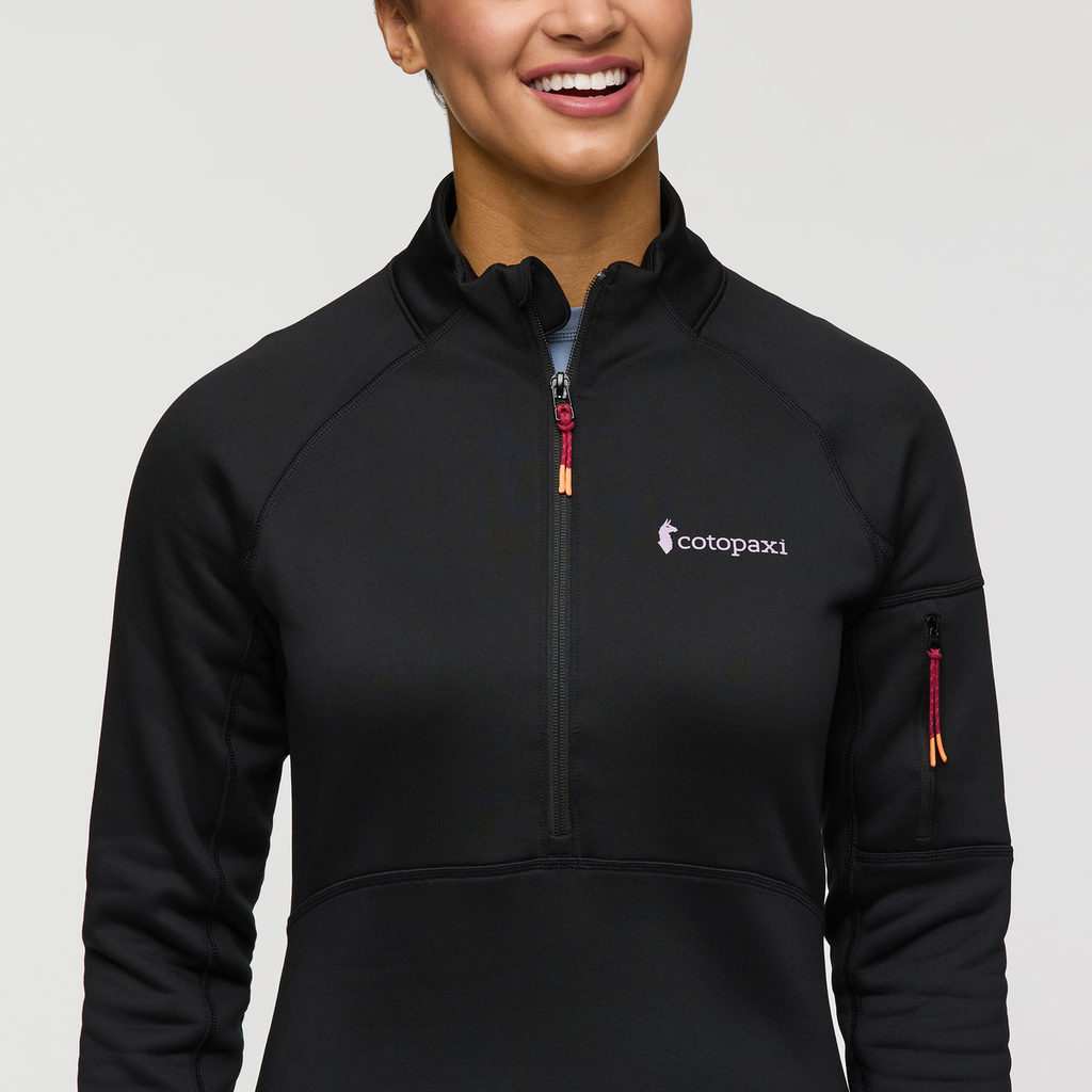 Tempa Fleece Half-Zip Pullover - Women's, Cotopaxi Black, Model London