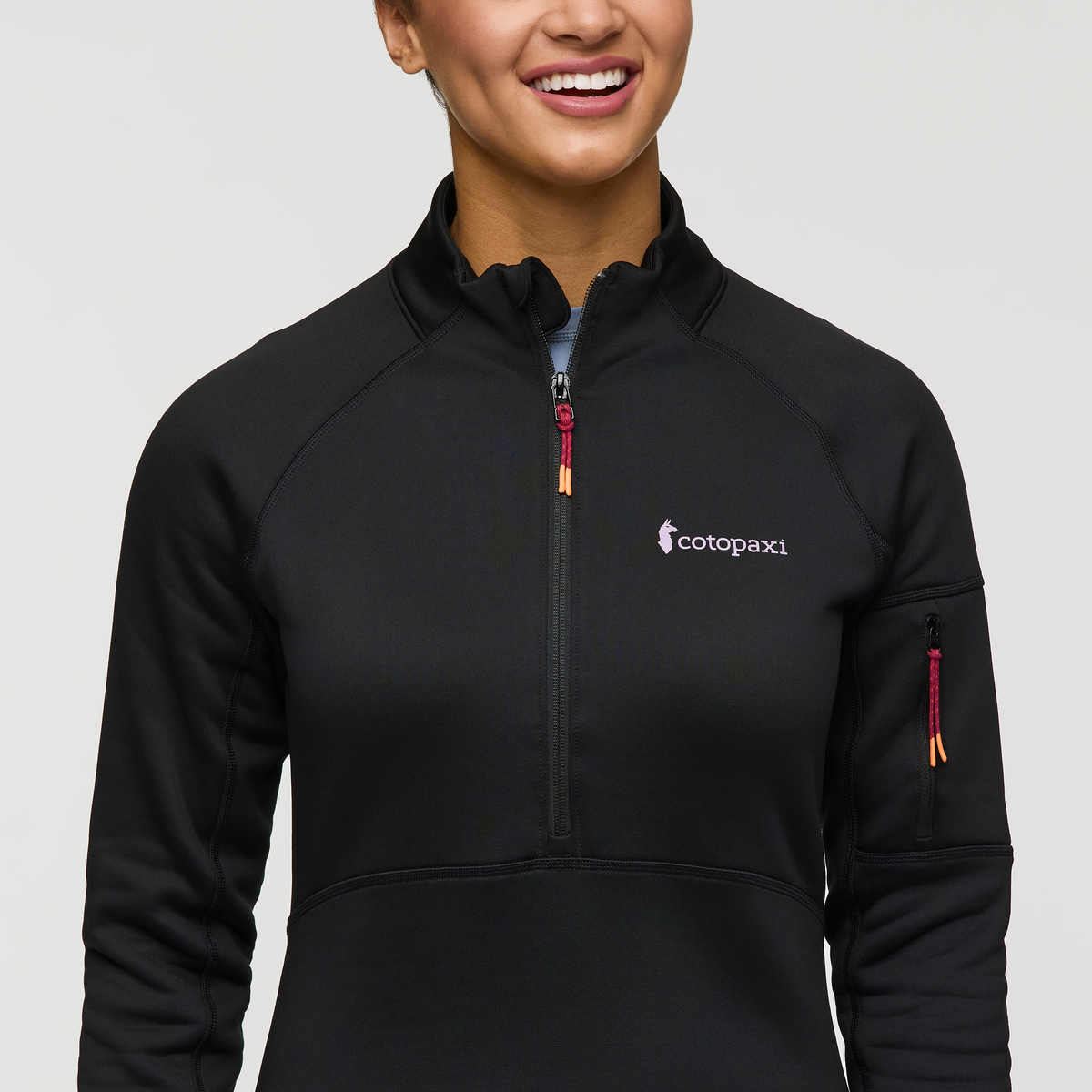 Tempa Fleece Half-Zip Pullover - Women's, Cotopaxi Black, Model London