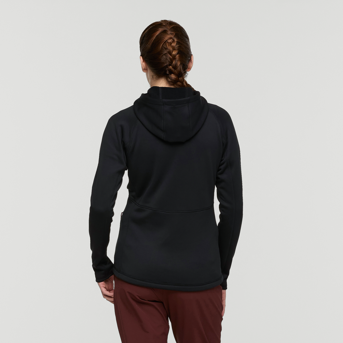 Tempa Fleece Hooded Jacket - Women's, Cotopaxi Black, Model Kathleen