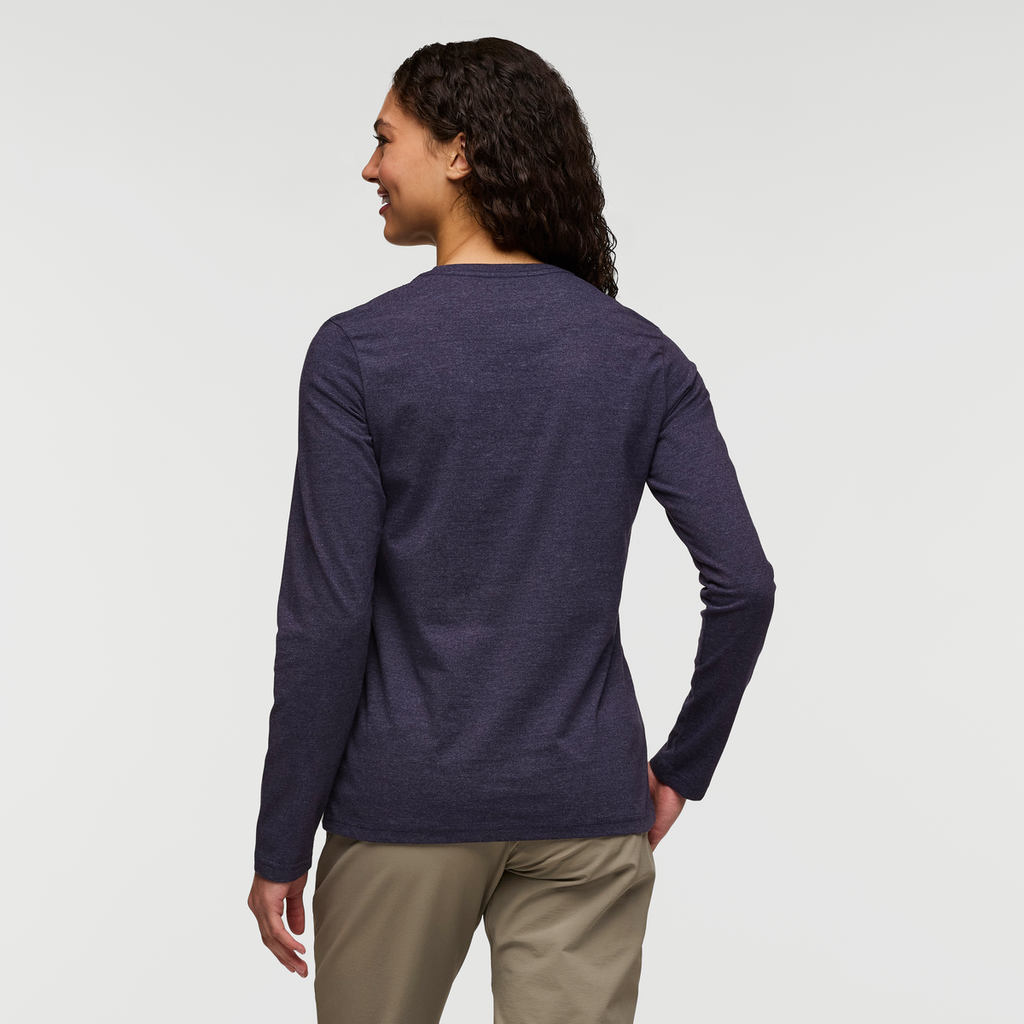 The Solstice Long-Sleeve T-Shirt - Women's, Maritime, Model London