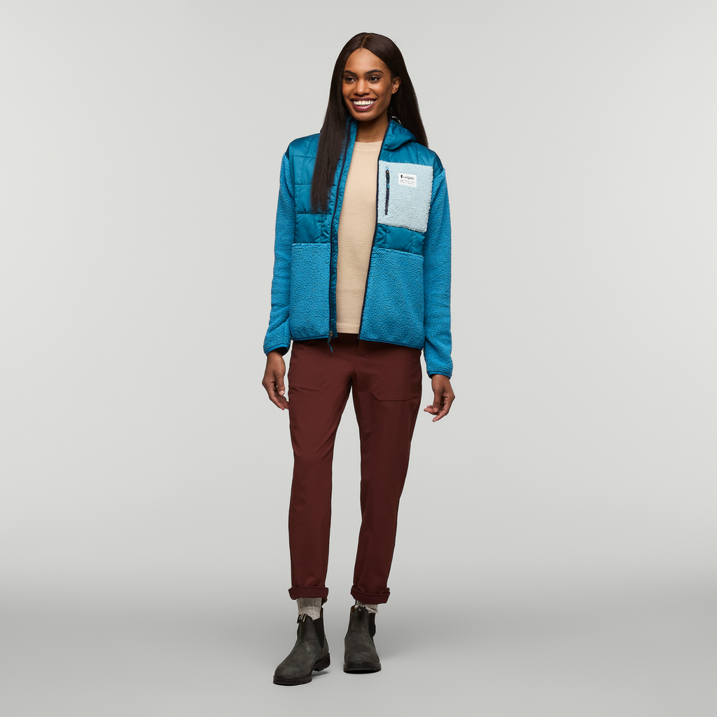 Trico Hybrid Jacket - Women's, Abyss/Lake, Model Sydney