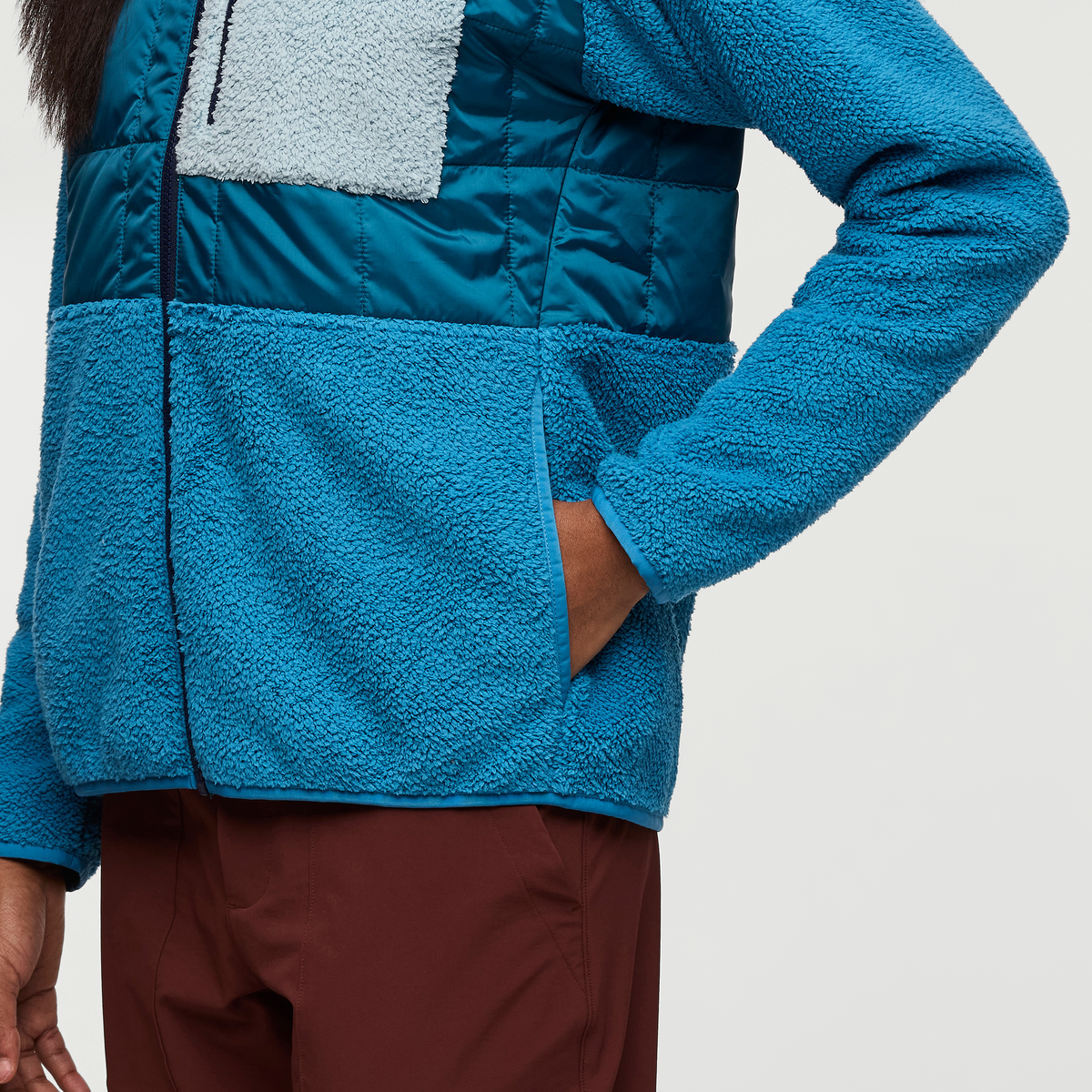 Trico Hybrid Jacket - Women's, Abyss/Lake, Model Sydney