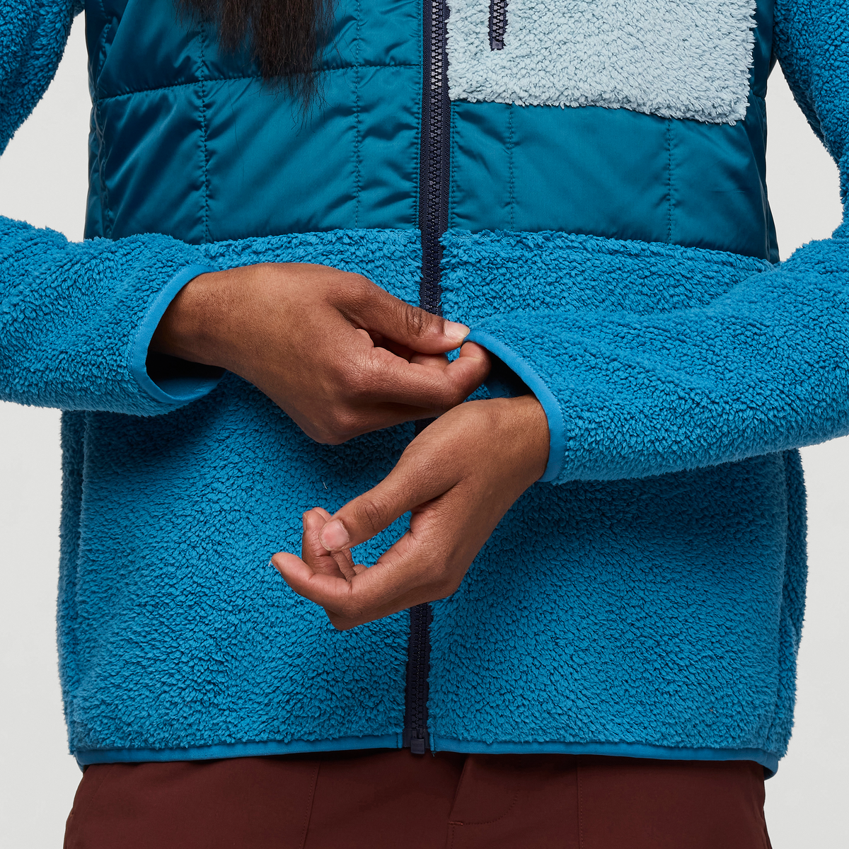 Trico Hybrid Jacket - Women's, Abyss/Lake, Model Sydney