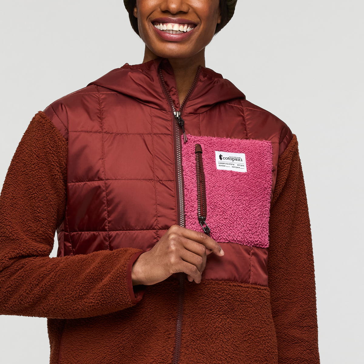 Trico Hybrid Jacket - Women's, Rusty/Rusty, Model Sydney