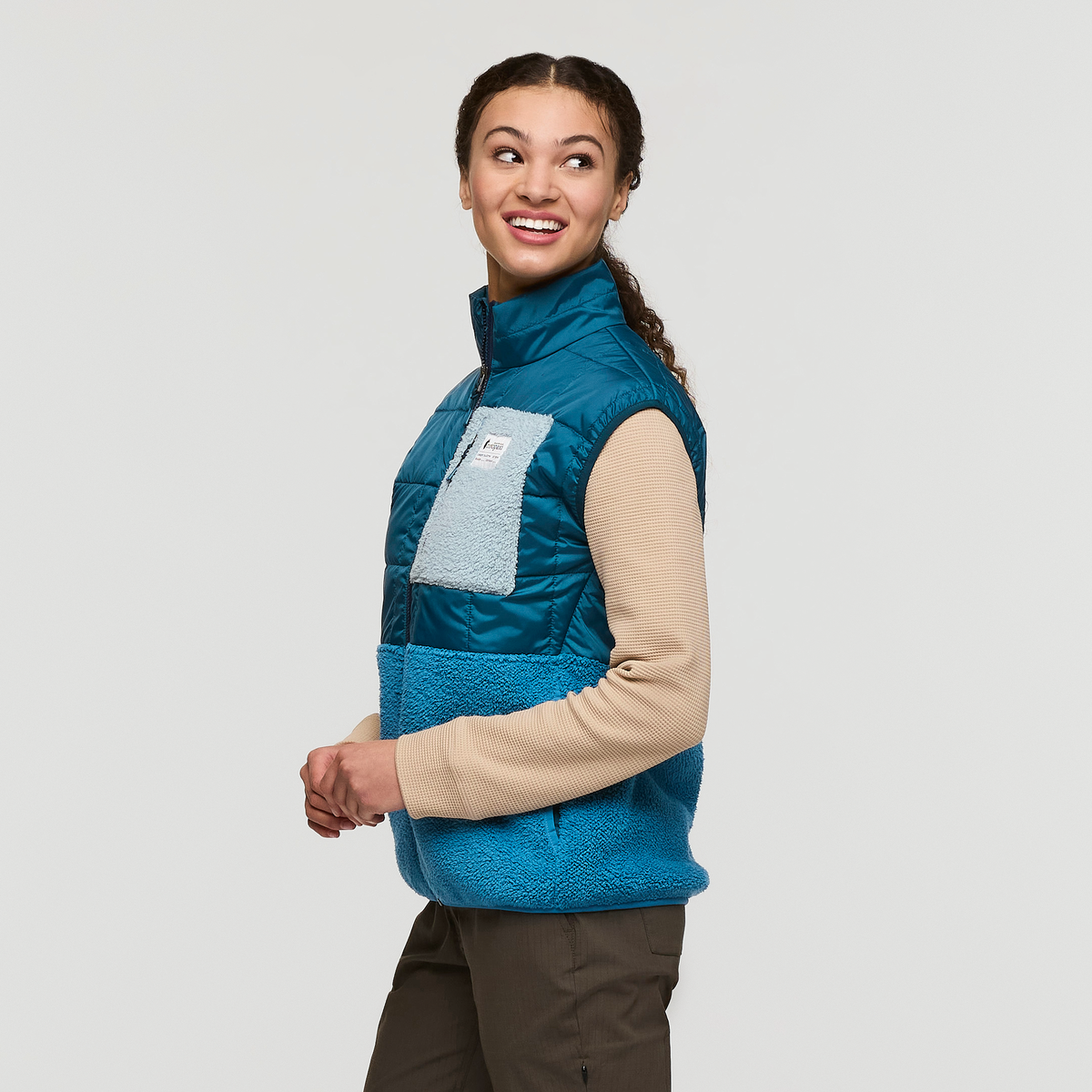 Trico Hybrid Vest - Women's, Abyss/Lake, Model London