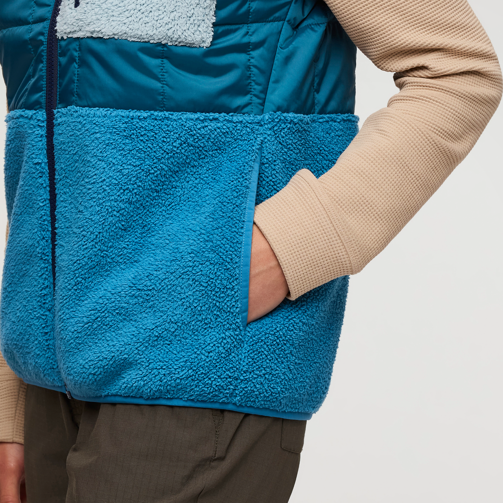 Trico Hybrid Vest - Women's, Abyss/Lake, Model London