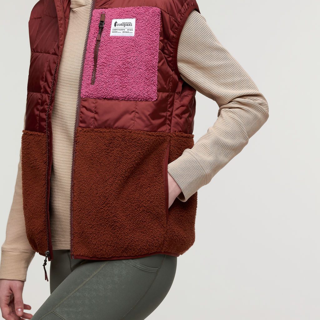 Trico Hybrid Vest - Women's, Rusty/Rusty, Model Kathleen