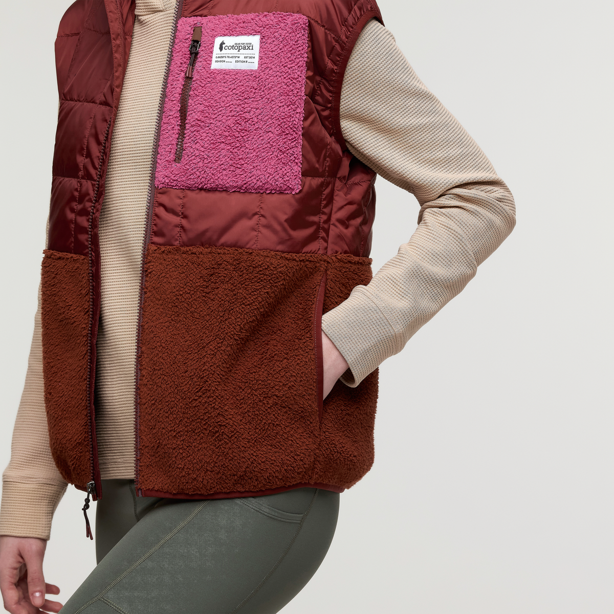 Trico Hybrid Vest - Women's, Rusty/Rusty, Model Kathleen