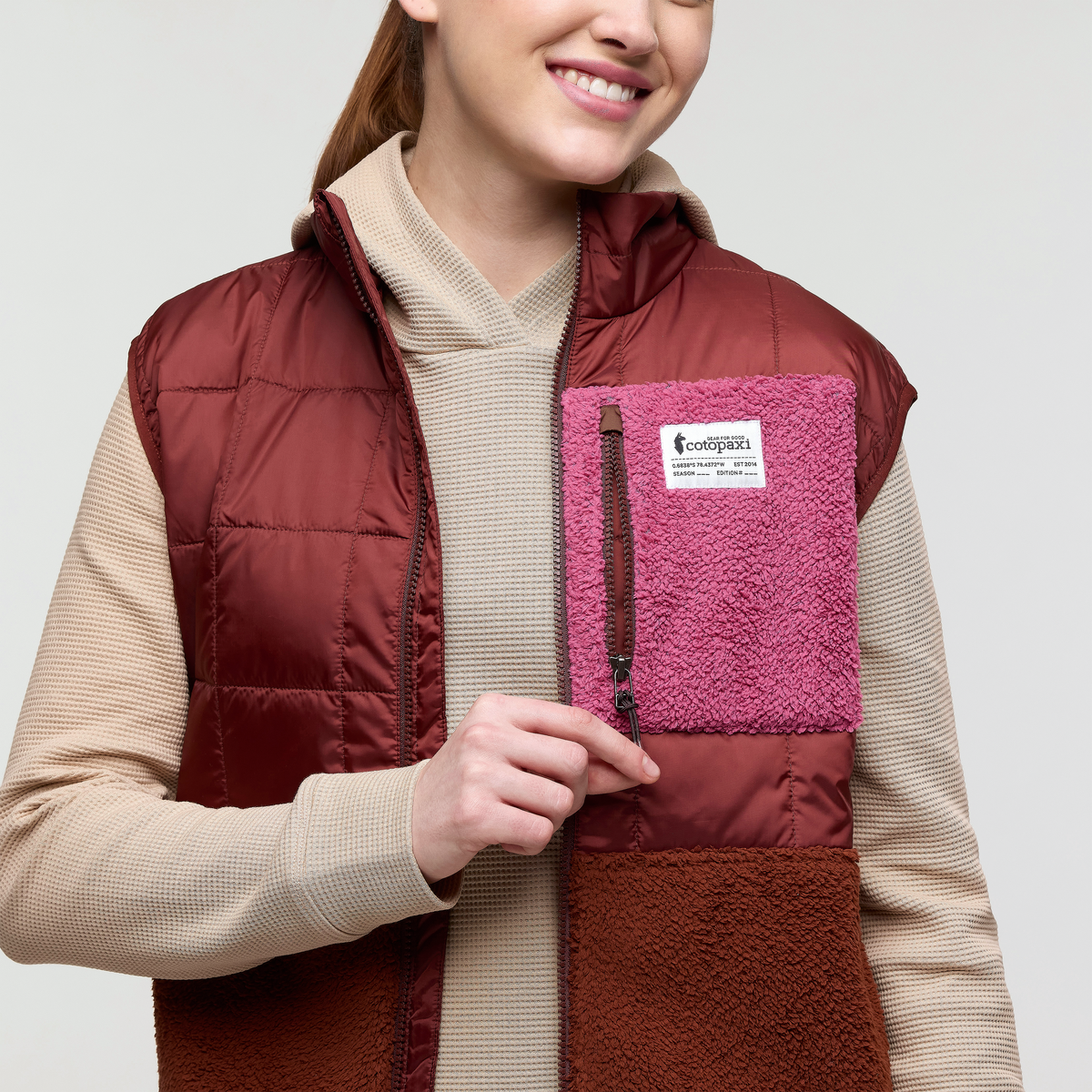 Trico Hybrid Vest - Women's, Rusty/Rusty, Model Kathleen