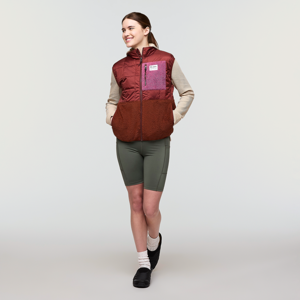 Trico Hybrid Vest - Women's, Rusty/Rusty, Model Kathleen